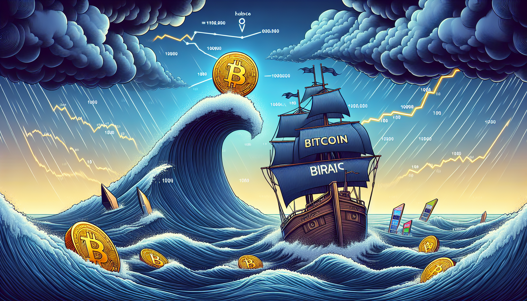 Bitcoin and HBAR: Navigating Market Volatility on the Journey to 100K