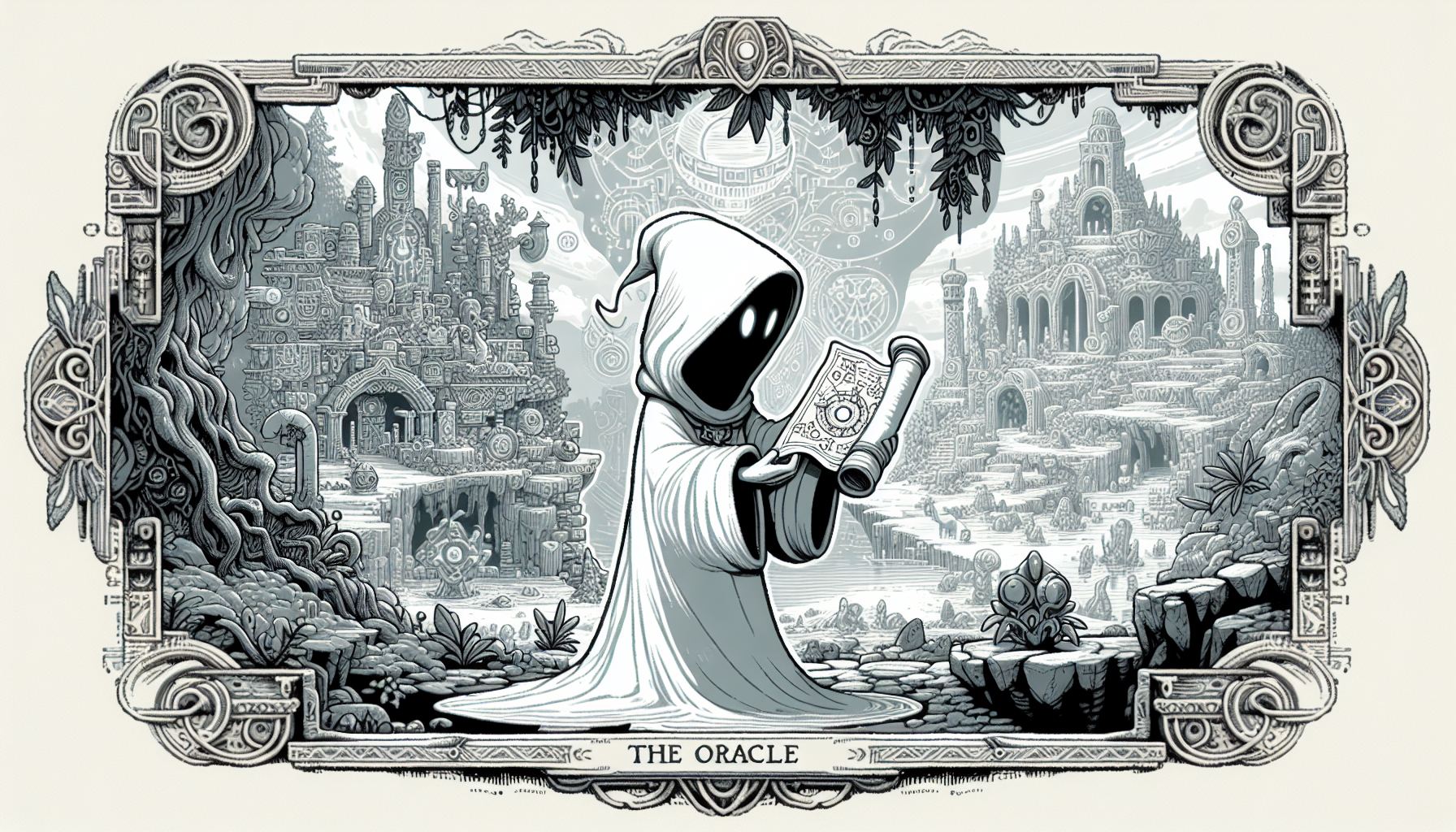 Discover the Magic of Echo The Oracle’s Scroll A Non Combat Metroidvania for Playdate